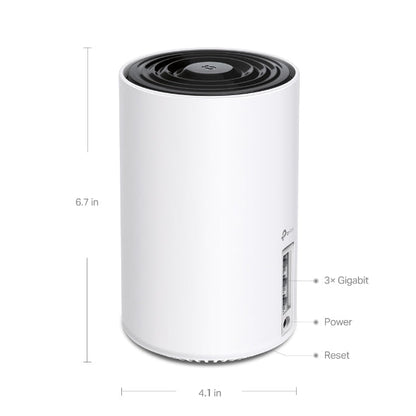 TP-Link Deco XE75 AXE5400 Tri-Band Whole Home Mesh Wi-Fi 6E System (2-Pack / 3-Pack)