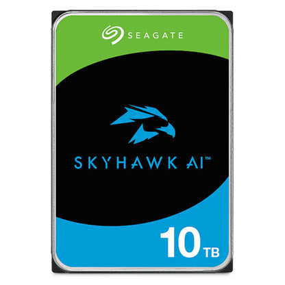Seagate SkyHawk 10TB Surveillance Hard Drive | 3.5” SATA HDD ST10000VX0004 – NVR/DVR Ready, 64-Camera Support, 24×7 Performance