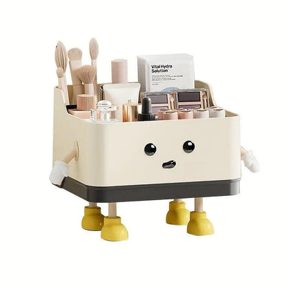 Desktop Organizer Storage Box Household Clutter Compartmentalized Container - Sitting