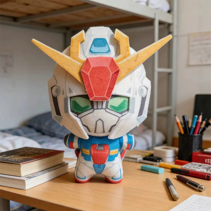 God Gundam Plush Legendary Mecha Anime Handmade Plush 10cm