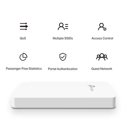 TP-Link EAP235-Wall AC1200 Wall Plate Wireless Access Point – Dual-Band MU-MIMO, PoE Pass-Through, Omada SDN Cloud Management, Ultra-Slim Design | SKU: EAP235-Wall