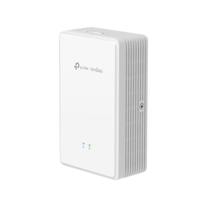 TP-Link Omada EAP625GP-Wall AX1800 Wi-Fi 6 Wall Plate GPON Access Point | 1× GPON Port | PoE Out | Seamless Mesh Roaming | Enterprise-Grade Networking