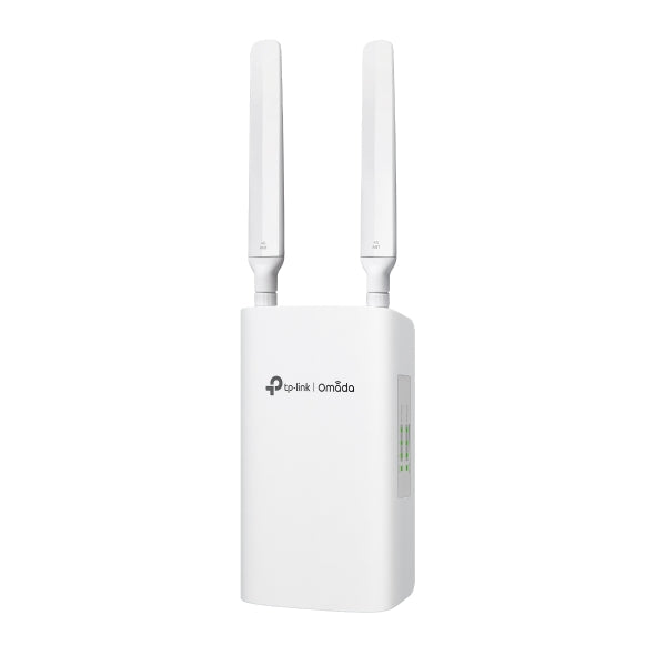 TP-Link ER703WP-4G-Outdoor Omada 4G+ Cat6 AX3000 Wi-Fi 6 Outdoor/Indoor Gateway | High-Speed LTE, Dual-Band Wi-Fi 6, PoE, and VPN
