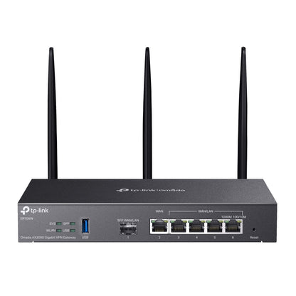 TP-Link ER706W Omada Gigabit AX3000 Wi-Fi 6 VPN Gateway | Dual-Band Wi-Fi 6, Multi-WAN, and Advanced VPN Security |