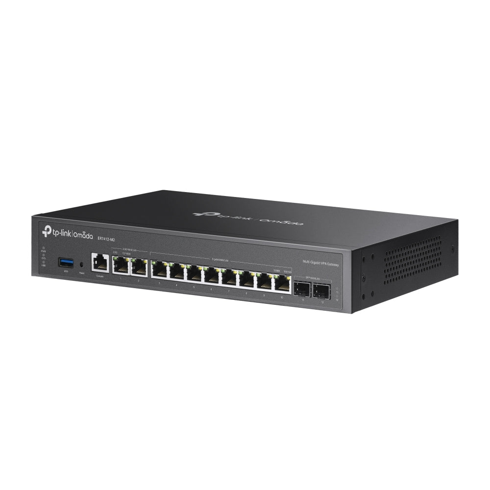 TP-Link ER7412-M2 Omada Multi-Gigabit VPN Router | Quad-Core 2.5G Multi-WAN Security Gateway | Advanced VPN & DPI | SKU: ER7412-M2