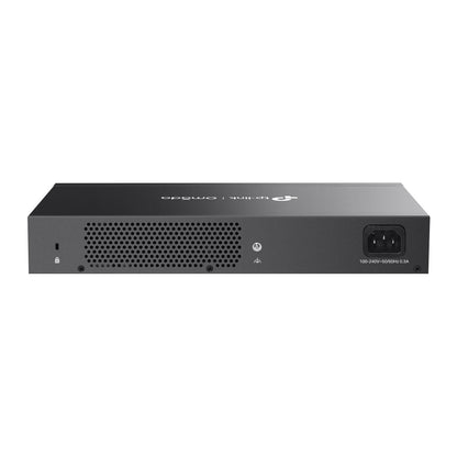 TP-Link Omada ES216G 16-Port Gigabit Easy Managed Switch | Silent Fanless Operation, Cloud Management, VLAN and QoS