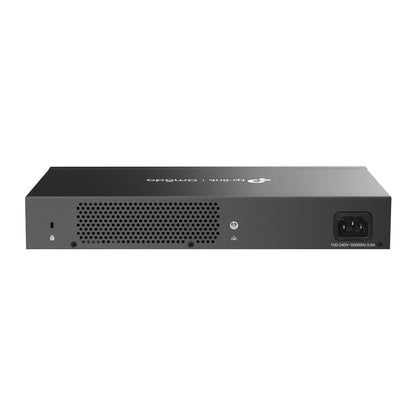 TP-Link Omada ES224G 24-Port Gigabit Easy Managed Switch | Silent Fanless Design, Cloud Management, VLAN and QoS