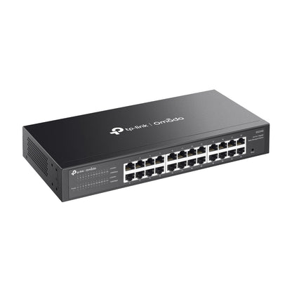 TP-Link Omada ES224G 24-Port Gigabit Easy Managed Switch | Silent Fanless Design, Cloud Management, VLAN and QoS