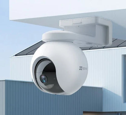 EZVIZ HB8 2K⁺ Battery-Powered PTZ Pan & Tilt Wi-Fi CCTV Camera – Smart 360° Outdoor Surveillance with solar panel