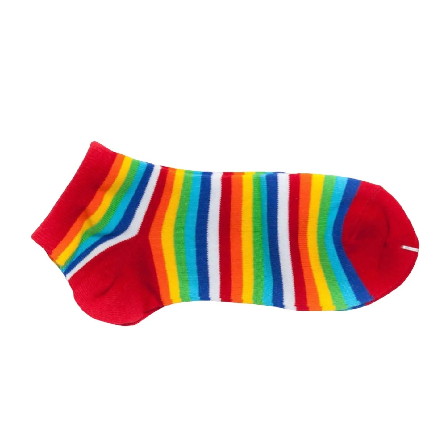 4 Pairs Rainbow Socks Ankle Cotton Socks 2-8 for Women