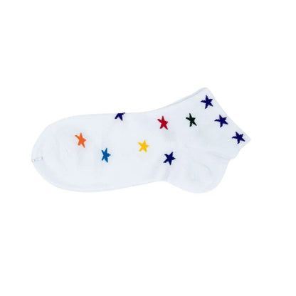 Womens 3 Pairs of Low Cut Stars Women Girls Cotton Socks