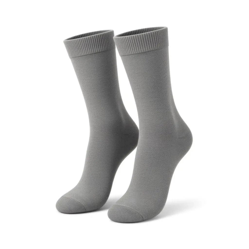 1 Pair Premium Loose Top Socks Cotton Crew Non-Binding Comfort Men Women