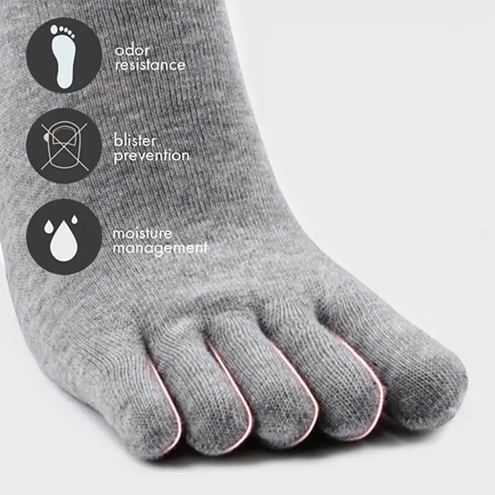 Toe Socks 3 Pack of Set Cotton Ankle Five Finger Socks