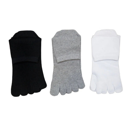 Toe Socks 3 Pack of Set Cotton Ankle Five Finger Socks