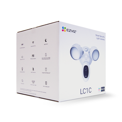 EZVIZ LC1C Smart Security Light Camera – Dual-Purpose Outdoor Surveillance and Illumination