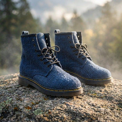 Hemp Hiking Boots – Ankle High Vegan Hemp Boots Australia