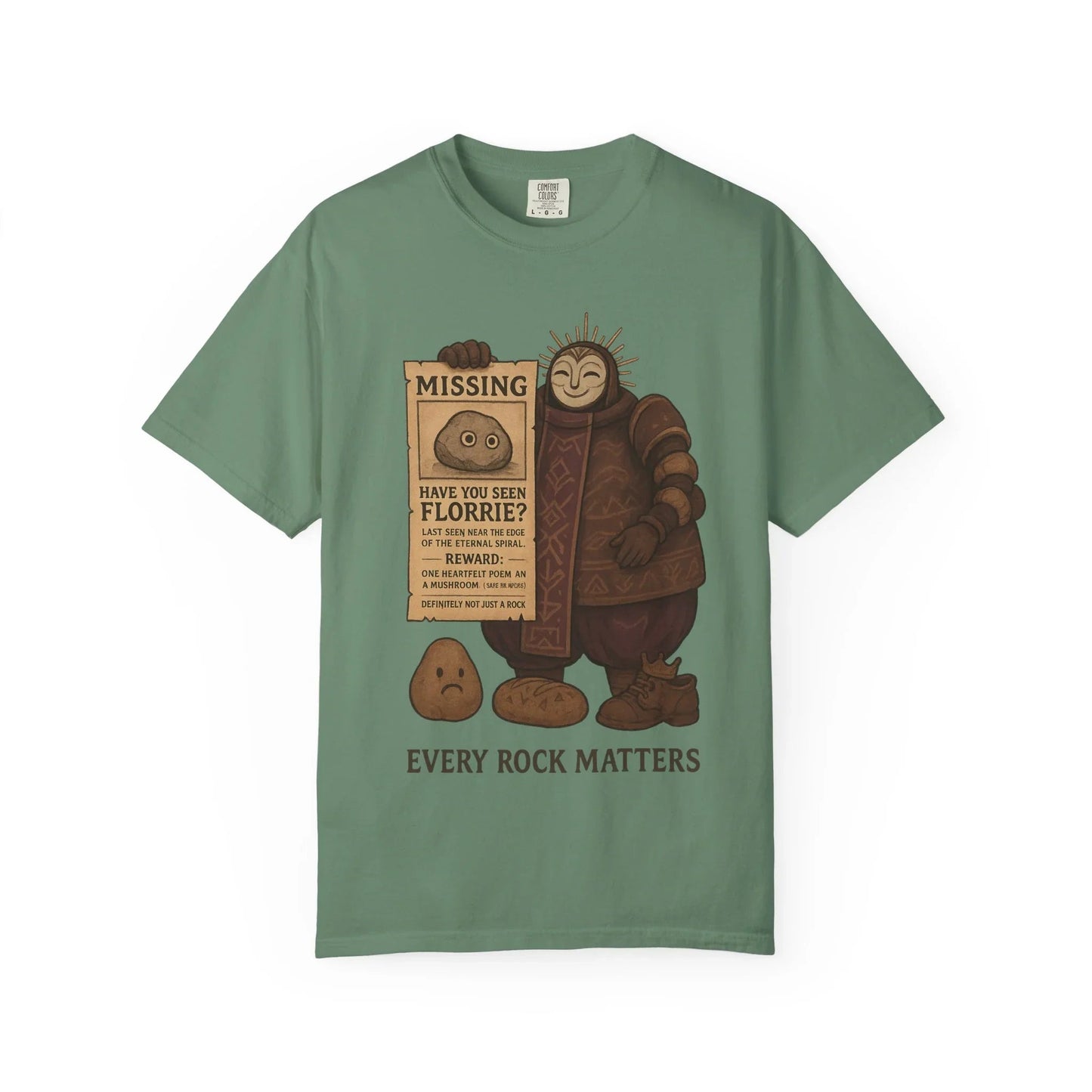 Esquie Missing Pet Rock T-Shirt | Clair Obscur Expedition 33 Game Merch | Whee Whoo Whee Whoo