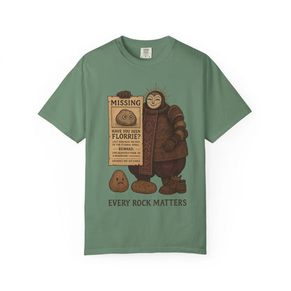 Esquie Missing Pet Rock T-Shirt | Clair Obscur Expedition 33 Game Merch | Whee Whoo Whee Whoo