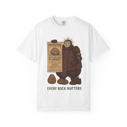 Esquie Missing Pet Rock T-Shirt | Clair Obscur Expedition 33 Game Merch | Whee Whoo Whee Whoo