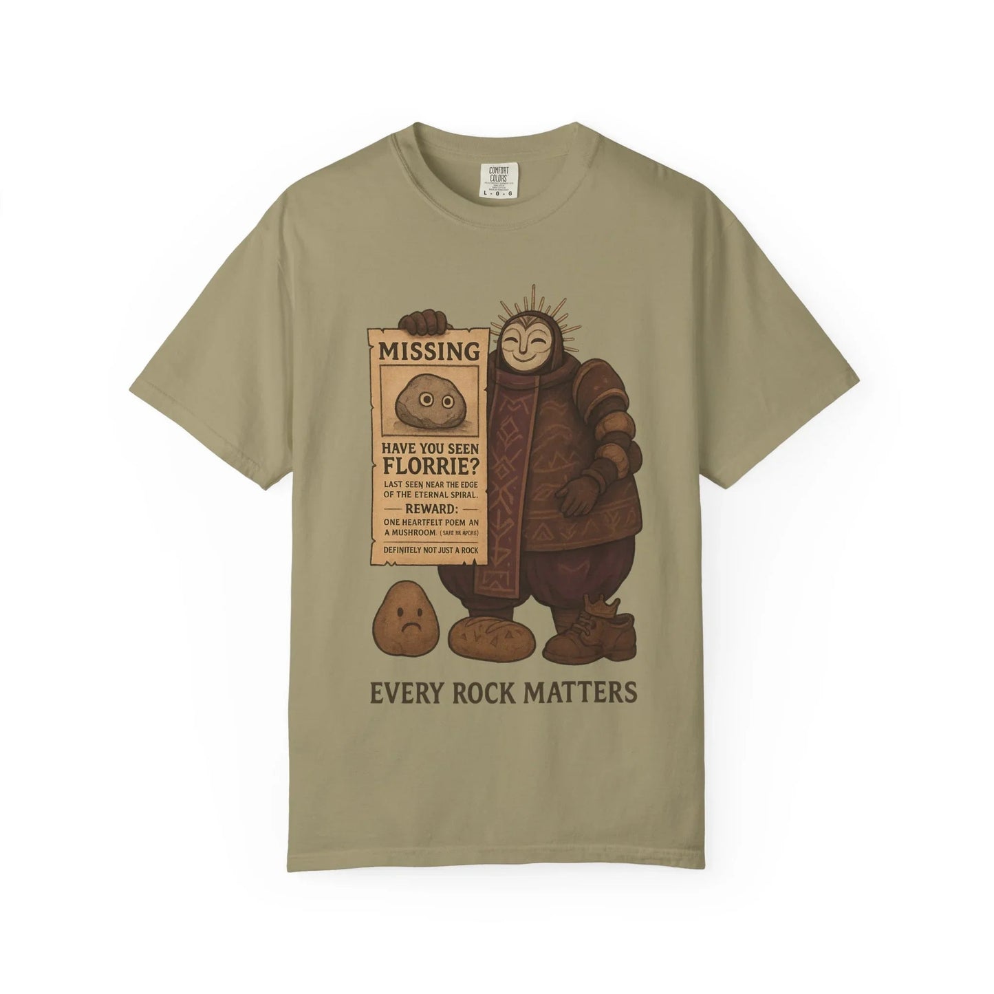 Esquie Missing Pet Rock T-Shirt | Clair Obscur Expedition 33 Game Merch | Whee Whoo Whee Whoo