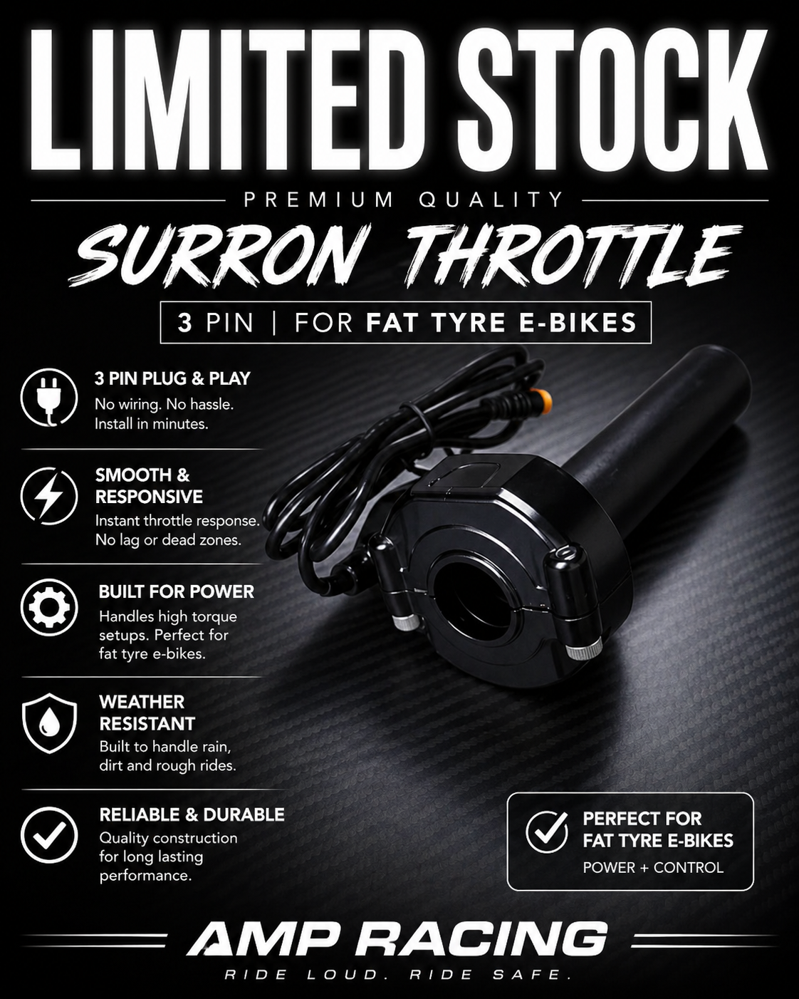 Surron Throttle factory-grade V2