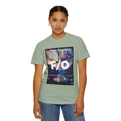 Yumeshipping Graphic Tee  Dreaming Out Loud F/O Self-Ship Shirt  Anime Fantasy Night Sky