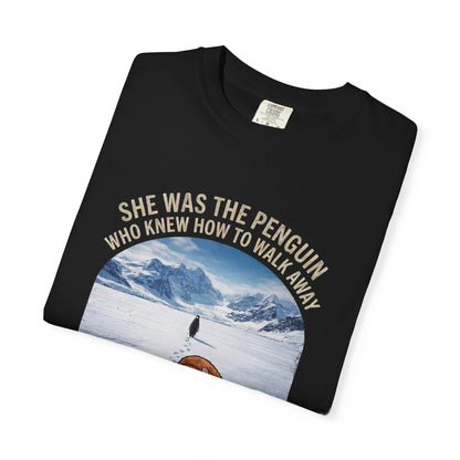 Punch Monkey and Lonely Penguin Vintage Graphic T-Shirt