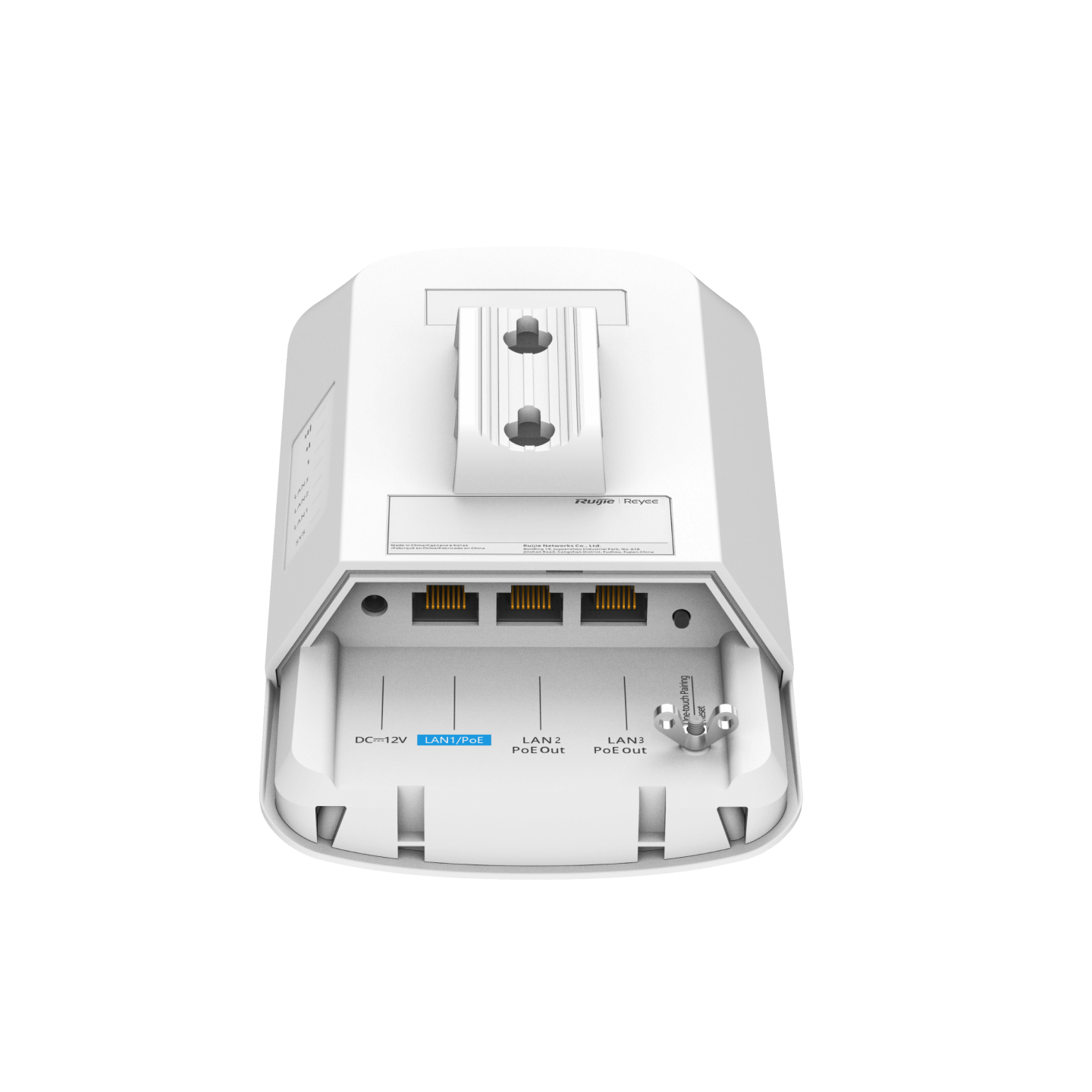 Ruijie RG-EST330F-P 5GHz 3km Wireless Bridge – 13 dBi Antenna, 867 Mbps, 3 PoE Ports, IP55, Wi-Fi 5