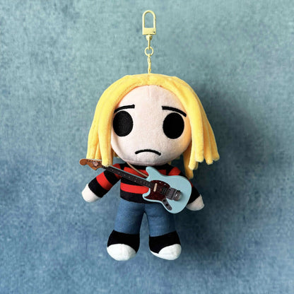Rock Legend Plush Keychain | Handmade Music Icon, 9 Styles