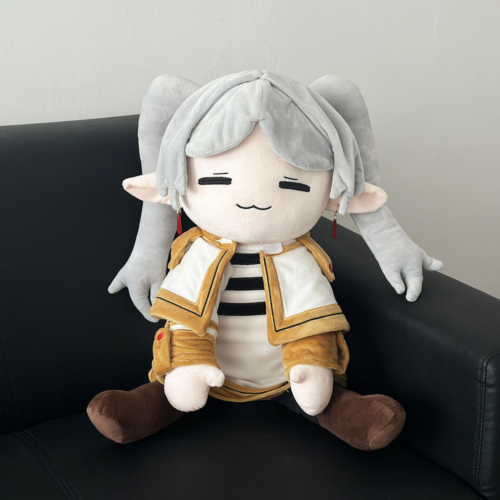 Frieren Plush Immortal Elven Mage Plush After The Adventure Plush 75cm