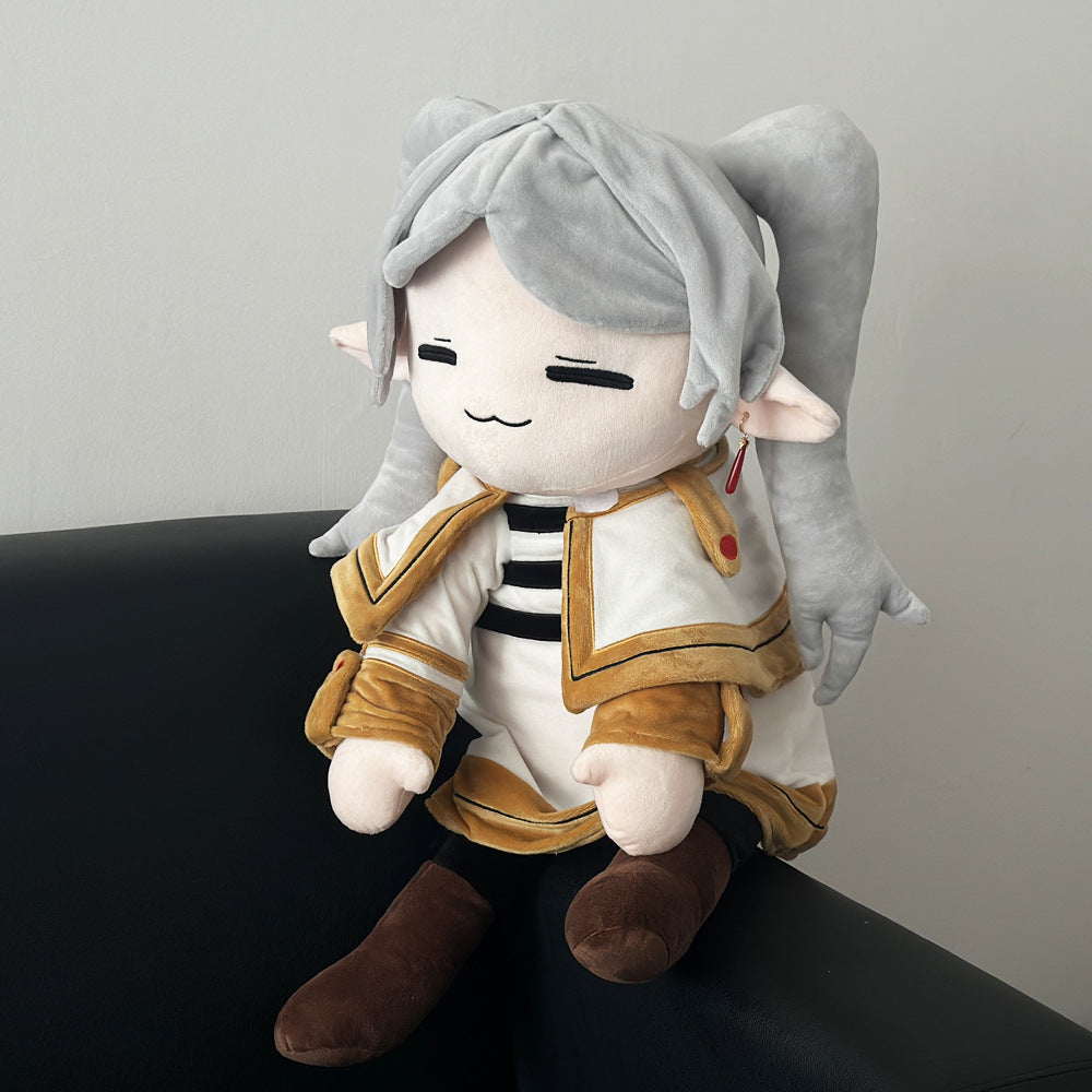 Frieren Plush Immortal Elven Mage Plush After The Adventure Plush 75cm