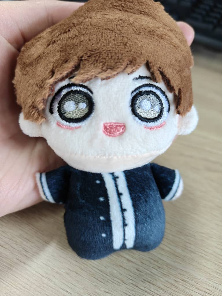 Aiki Hirose Plush & Okuto Nakamura Plush BL Anime Handmade Plushies 10cm