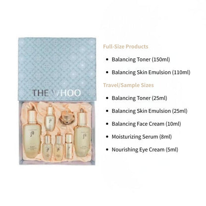WHOO Cheonyuldan Regenerating Skincare Set – Christmas Limited Edition (7-Piece Set)