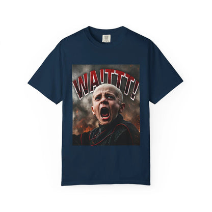 Wait! Aegon Egg Targaryen Meme T-Shirt - A Knight of the Seven Kingdoms Dunk and Egg Graphic Tee