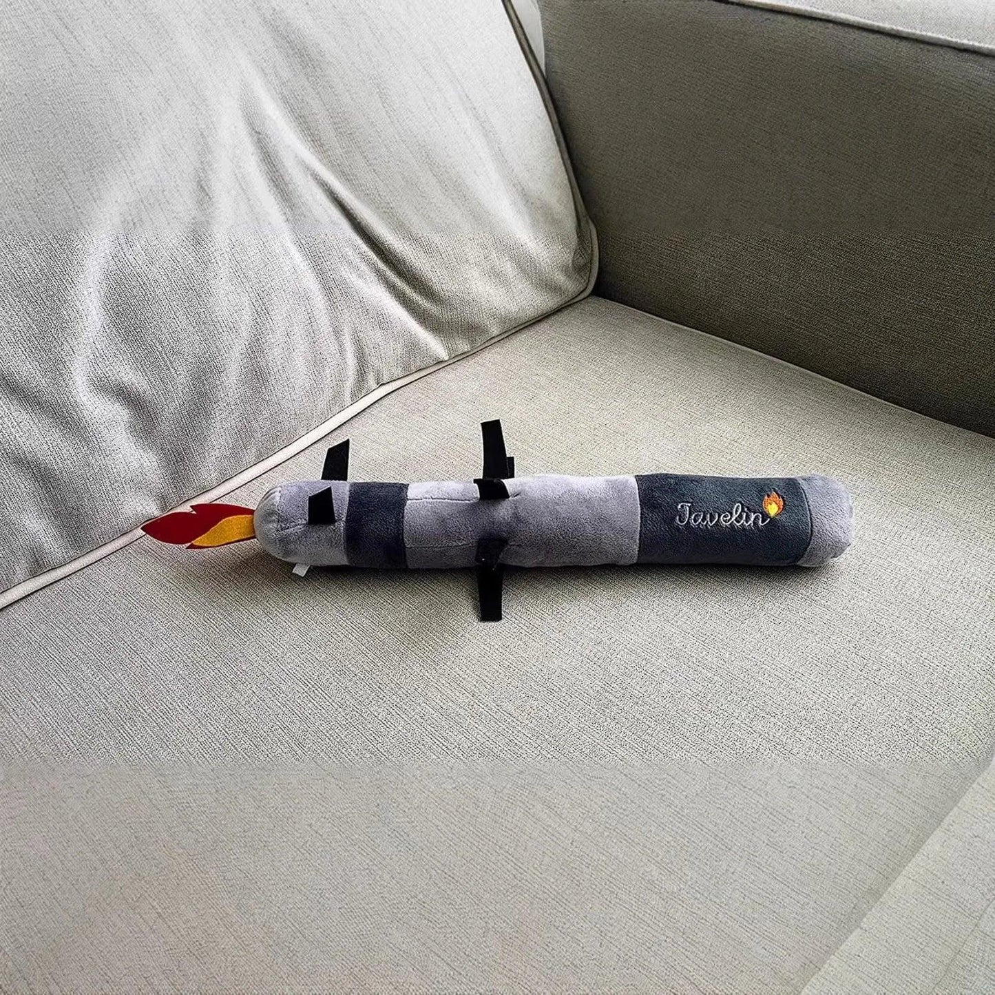 Missile Plush Toy 18 Inch Novelty Stuffed Missile Funny Gag Gift & Military Collectible