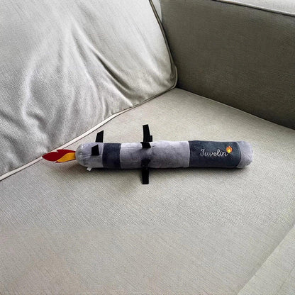 Missile Plush Toy 18 Inch Novelty Stuffed Missile Funny Gag Gift & Military Collectible