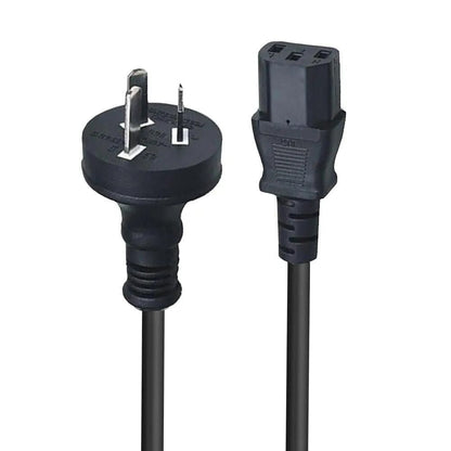 1m Australian 3-Pin Power Cord to IEC-C13 Kettle Plug – RCM Approved Cable for Monitors, PCs, NVRs & Electronics