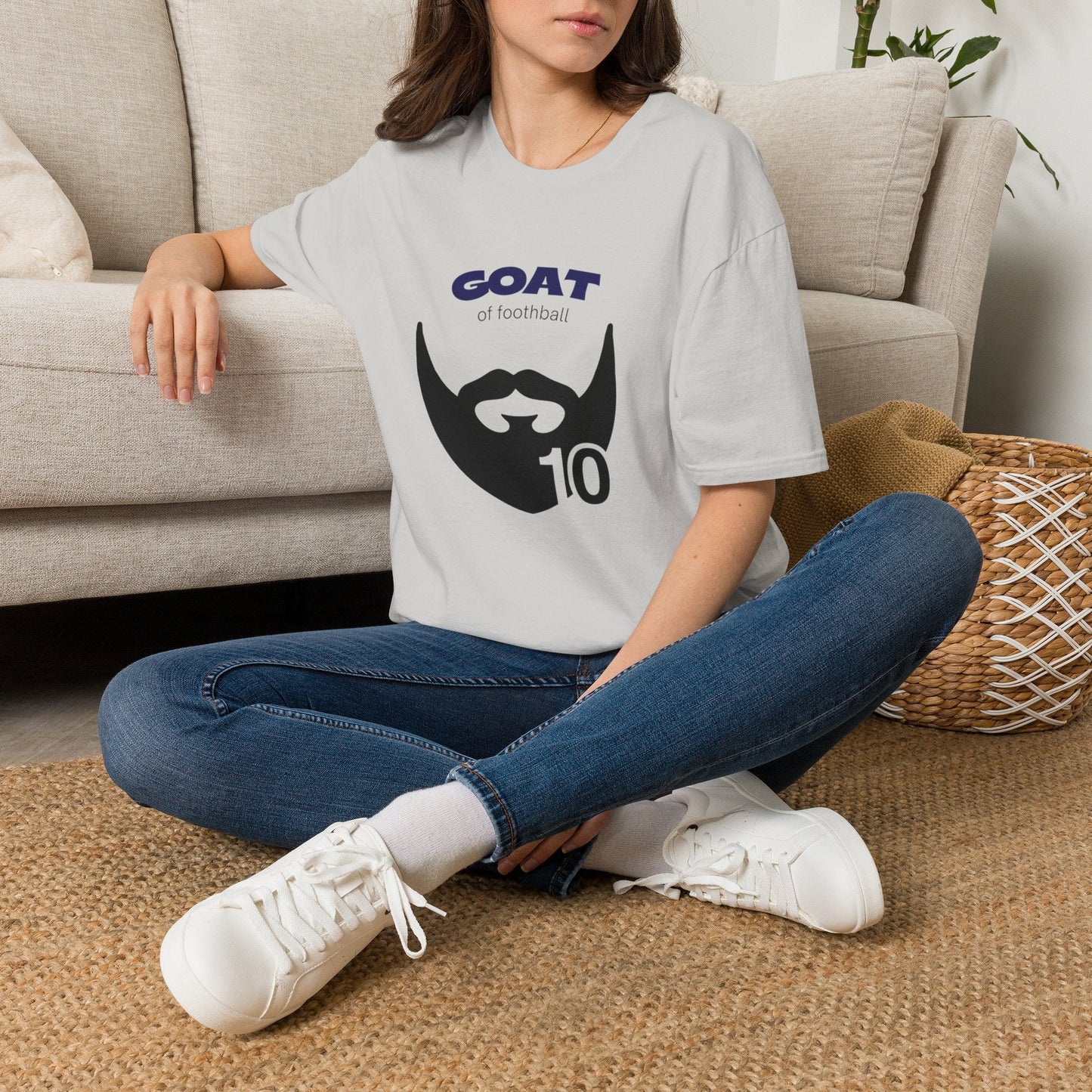 GOAT 10 Soccer T-Shirt - LM 10 Football Tribute Tee | XS-5XL