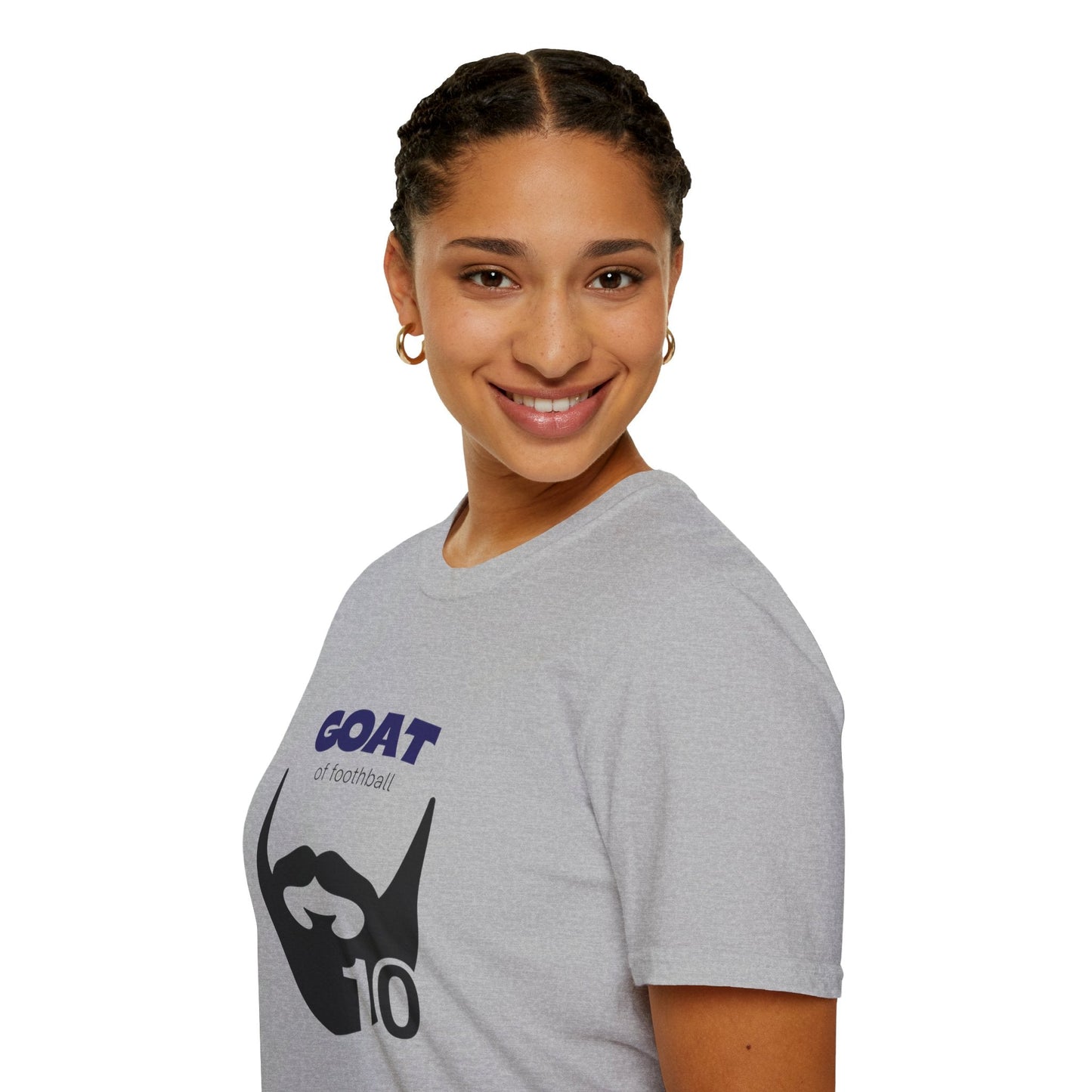 GOAT 10 Soccer T-Shirt - LM 10 Football Tribute Tee | XS-5XL
