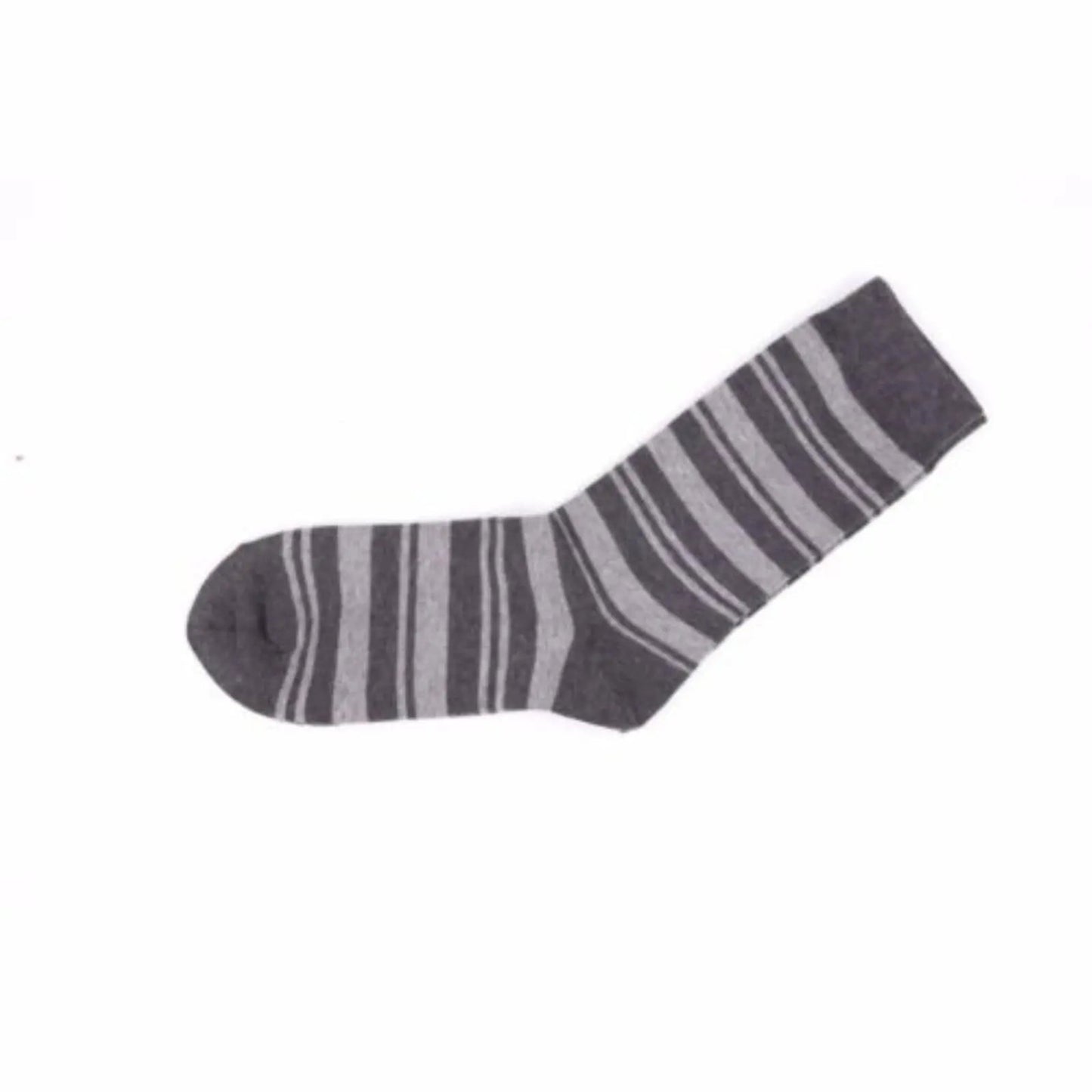 Womens Design Double Striped Pattern Women Size 2-8 Cotton Crew Socks