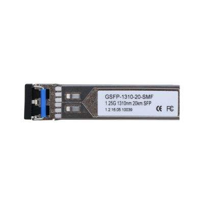 Dahua GSFP-1310T-20-SMF Gigabit Optical Module – 1Gbps Single-Mode BiDi SFP, LC, 20km, 1310nm Tx / 1550nm Rx