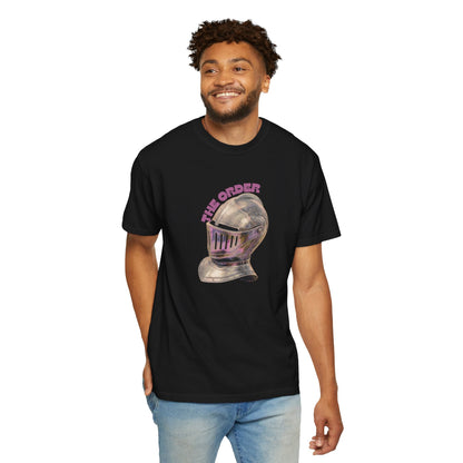 The Order Knight Helmet Graphic T-Shirt - Victorian Knight Unisex Tees Designed By Aprasi