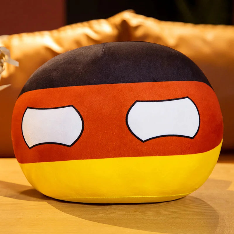 Countryball Plush Flag Plushes Polandball Stuffed Plushies Football Festival Plushies