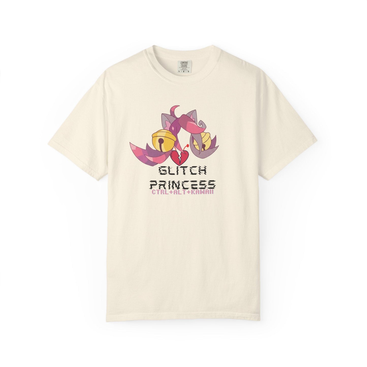 Mad Mew Mew Glitch Princess Tees | Pixel Catgirl Glitchcore Graphic Tee