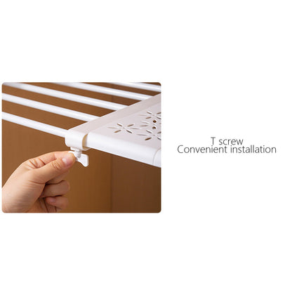 Grrvtrz ,Closet Organizer Shelf Adjustable Wardrobe Divider Multi-Tier Shelf Divider Space- Closet Partition,Clothes Storage，Storage and Organization