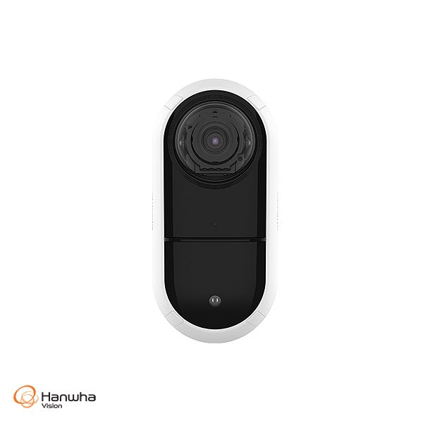 Hanwha Vision HV-TNV-C8011RW 5MP AI IR Wall Mount Dome Camera with Panoramic View and Built-in Microphone T Series