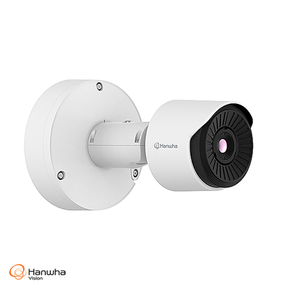 Hanwha Vision HV-TNO-C3010TRA QVGA AI Radiometric Thermal Camera with 90° Wide FoV and Temperature Monitoring up to 550°C T Series