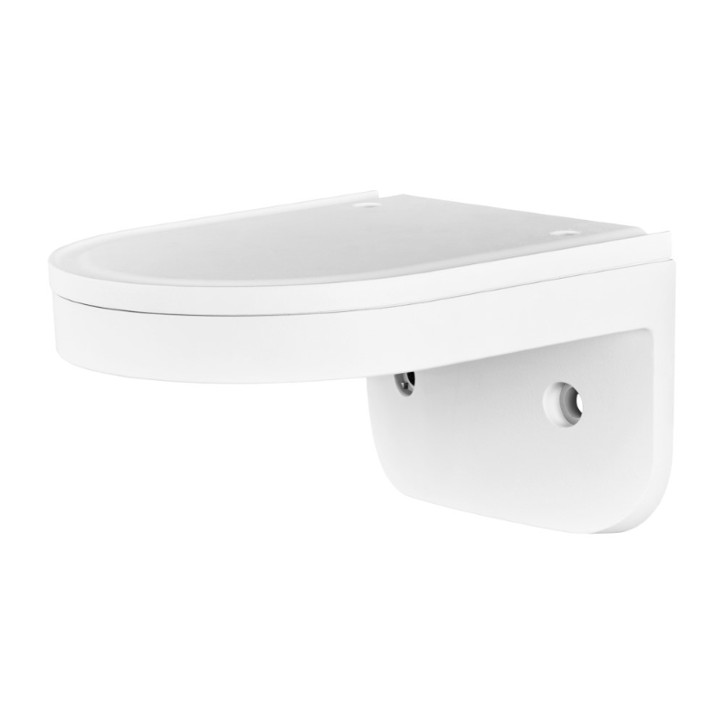 Hanwha Wisenet Wall Mount (HV-SBP-137WMW1) for QNV-70x0R and XNV-80x0R Series Cameras – White, HAN-SBP-137WMW