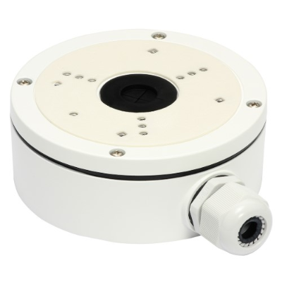 Hikvision Junction Box DS‑1280ZJ‑S with Gland, suits HIK-2CD26, 2CD2T, 2CD4A, 2CD22, 2CD42, E16D5