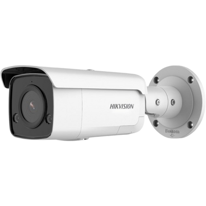 Hikvision 4-Channel CCTV Kit with 4 DS-2CD2T86G2-ISU/SL 8MP AcuSense Cameras + DS-7604NI-M1/4P PoE NVR + HDD – Built-in Strobe & Audio Alarm, DarkFighter, IP66